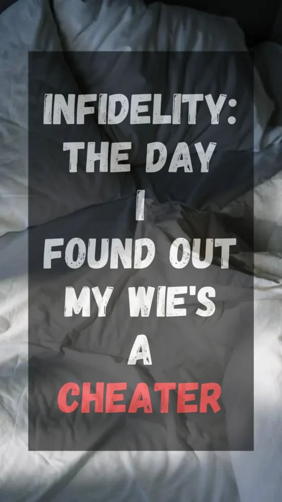 infidelity: The Day I Found Out My Wie's A Cheater