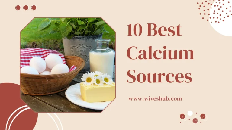 10 Best Natural Sources For Calcium