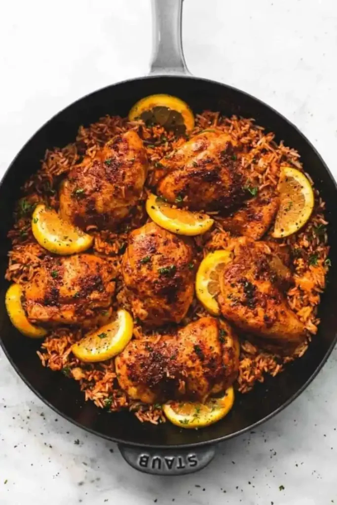 8+ One-Pot Meals — The Best Dinner Recipes for Those Lazy Days-One-Pan Spanish Chicken and Rice