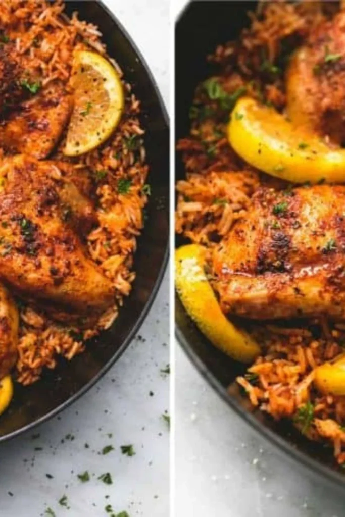 8+ One-Pot Meals — The Best Dinner Recipes for Those Lazy Days-One-Pan Spanish Chicken and Rice
