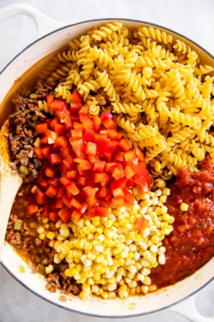 8+ One-Pot Meals — The Best Dinner Recipes for Those Lazy Days-How to make Taco Pasta