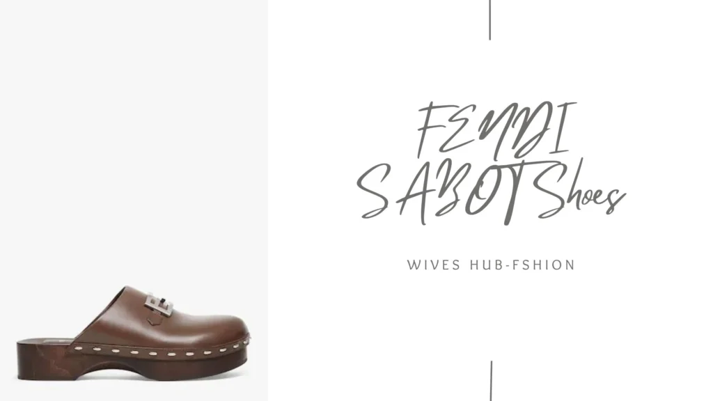 Top Ten FENDI Shoes for Men That A Girl Will Love - FENDI SABOT Shoes