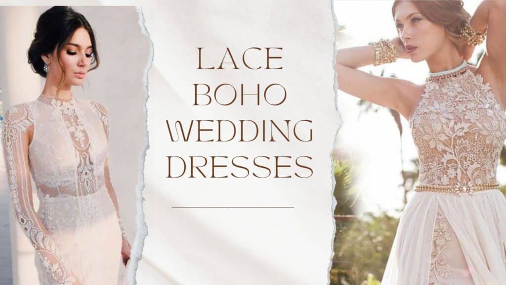 Lace Boho Wedding Dresses