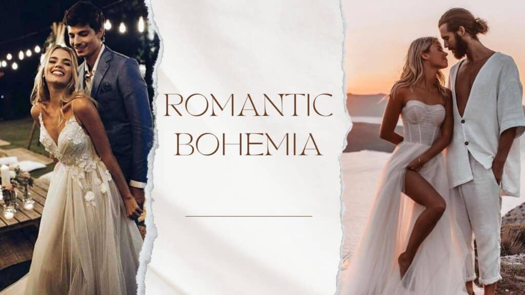 Romantic Bohemian Wedding Dresses