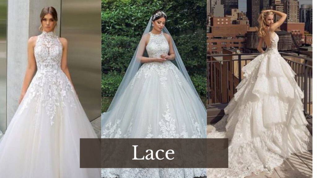Lace  Princess Style Wedding Dresses