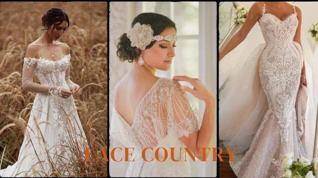 Lace Country Style Wedding Dresses