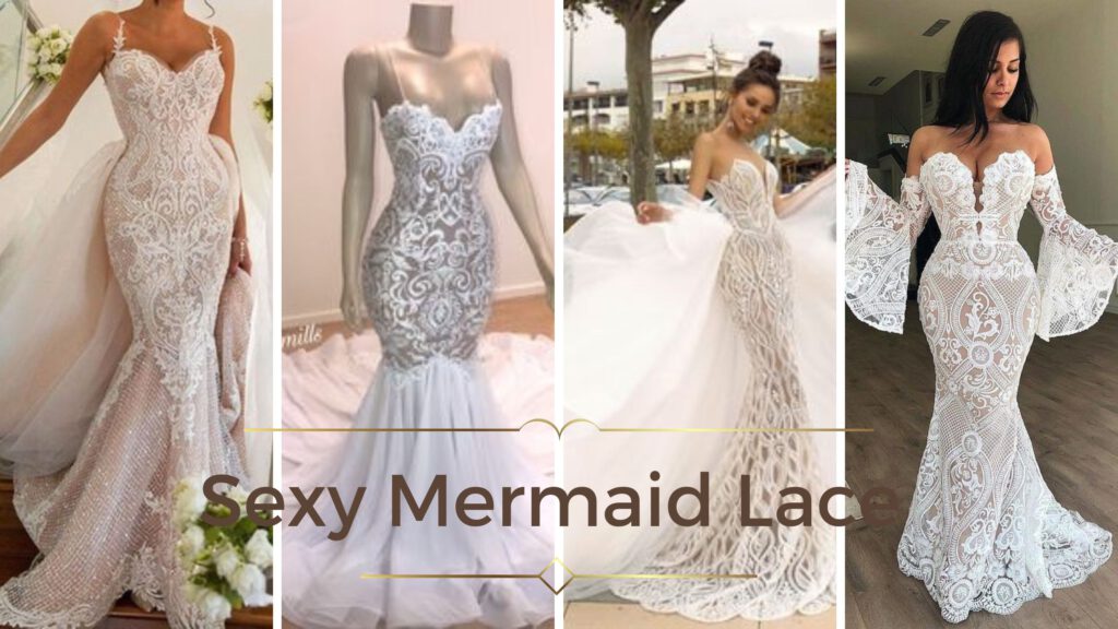 Sexy Mermaid Lace Wedding Dresses