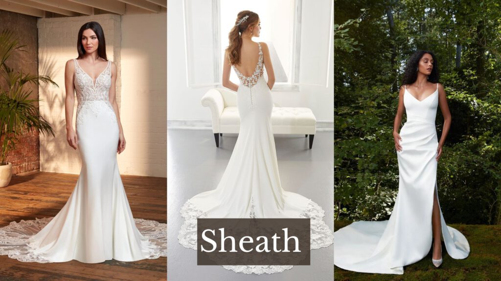  Sheath Wedding Dresses