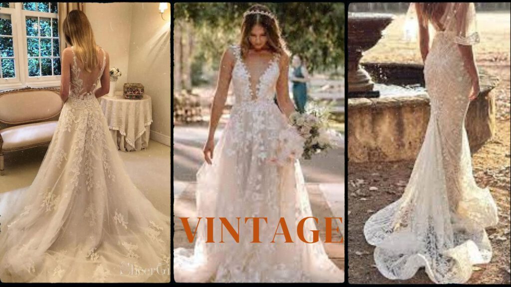 Vintage Rustic Wedding dresses