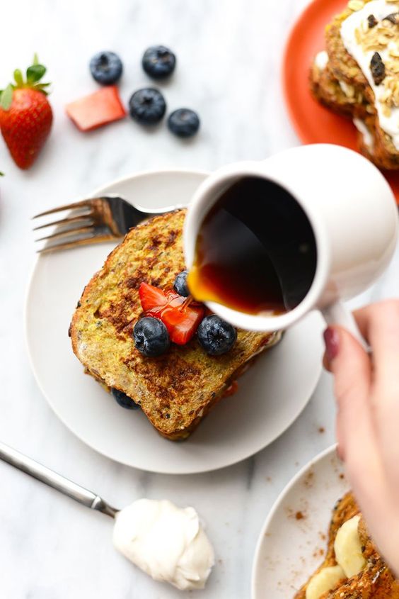 Toast with Nut Butter and Fruit