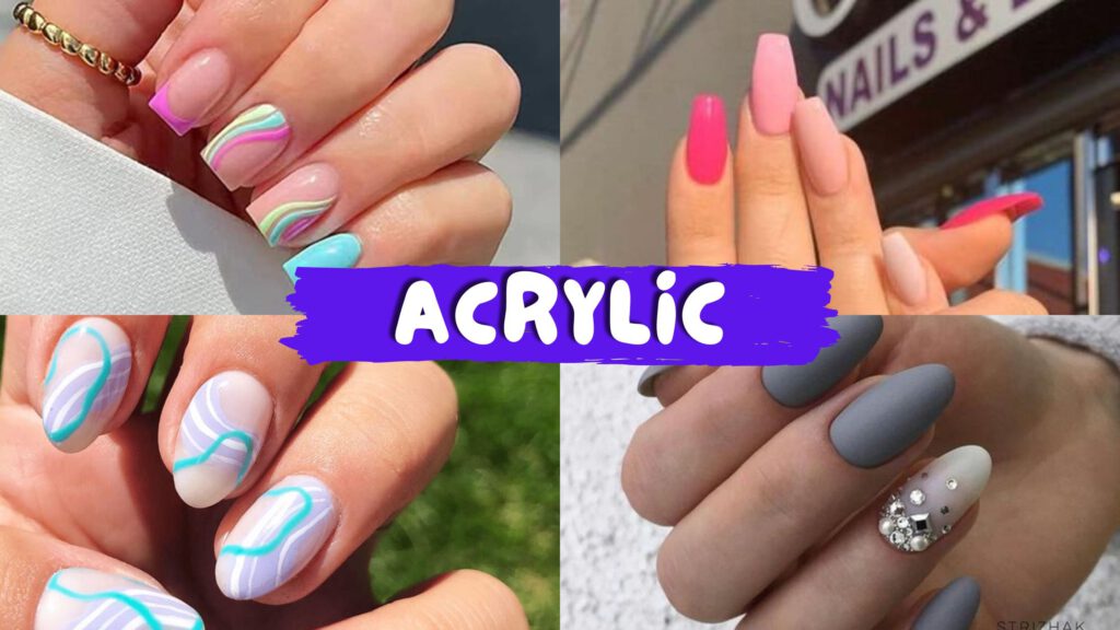 Summer Acrylic Nails
