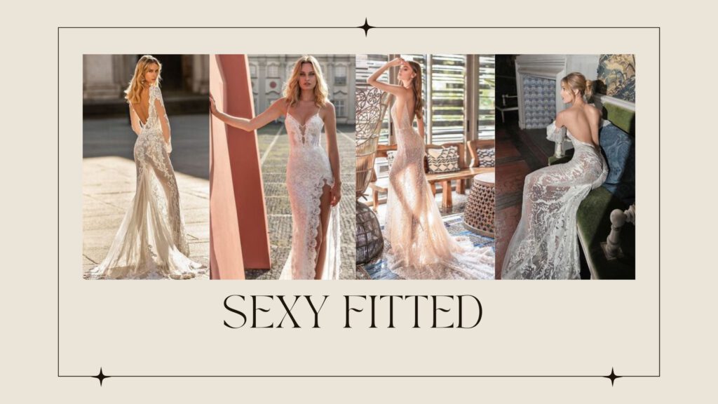 Sexy Fitted Bridal Dresses

