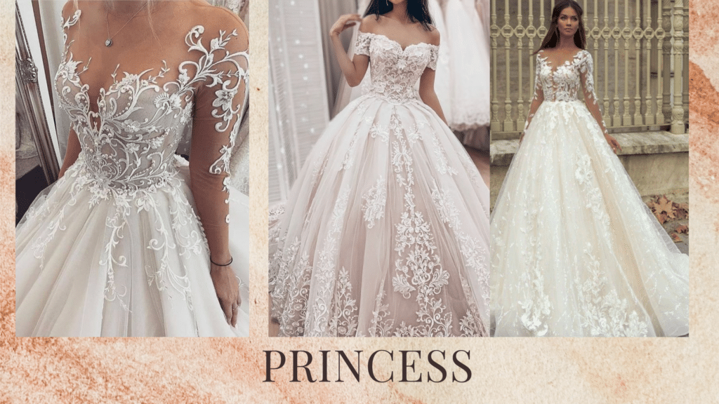 Princess Ball Gown Wedding Dresses