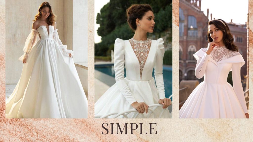 Simple Ball Gown Wedding Dresses