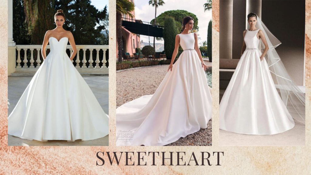 Sweetheart Ball Gown Bridal Dresses