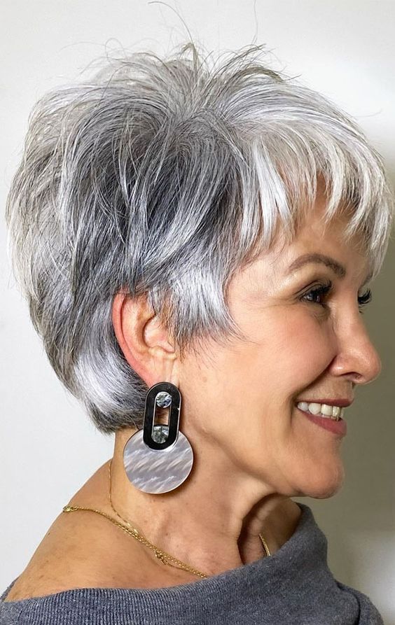 Beautiful Hairstyles And Haircuts For Women Over 50   Pixie Bob Haircut 