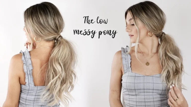 Messy Ponytail Side Bangs : Everything You Need To Know- wiveshub